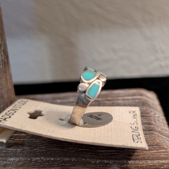 Madison Studio Vintage Sterling Silver Ring NWT Size 7 - Picture 2 of 4